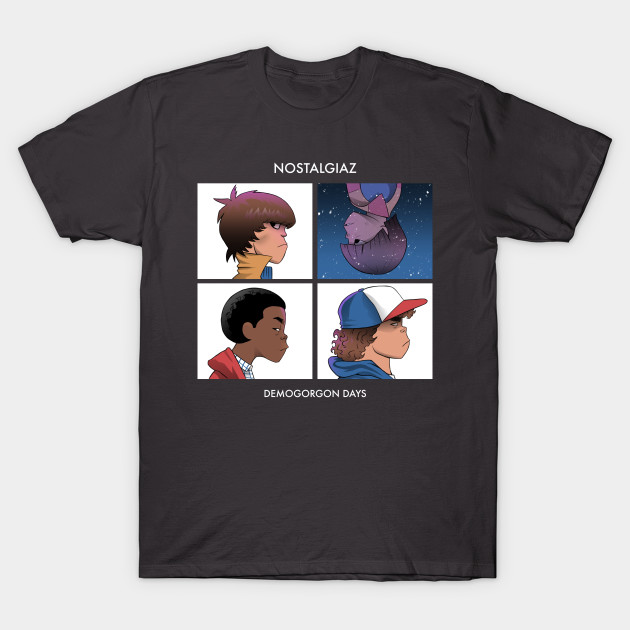Stranger Things Gorillaz Mix Shirt