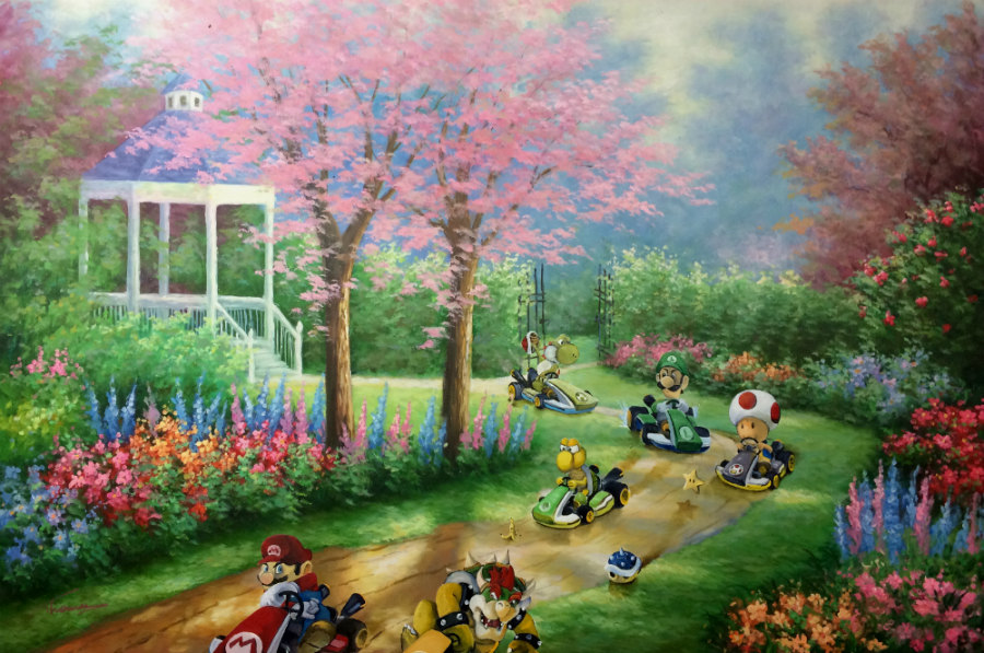 Mario Kart Parody Art
