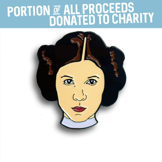 Princess Leia Pin