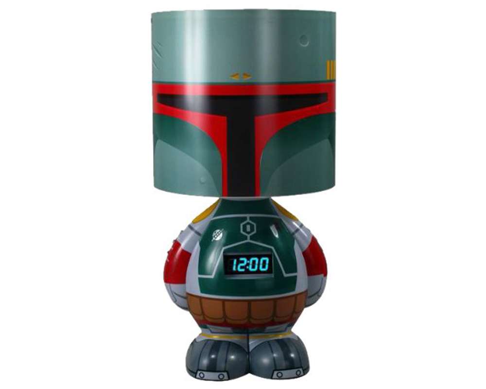 Boba Fett Lamp and Clock