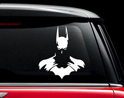 Batman Car Laptop Decal