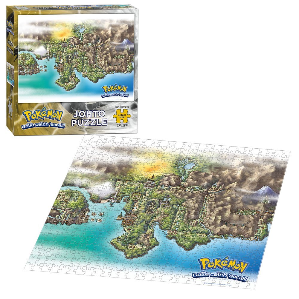 Johto Region Pokemon Puzzle