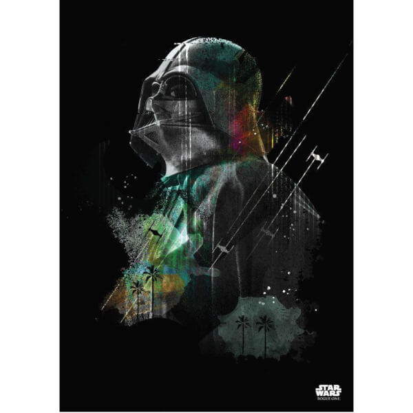 Arty Darth Vader Poster