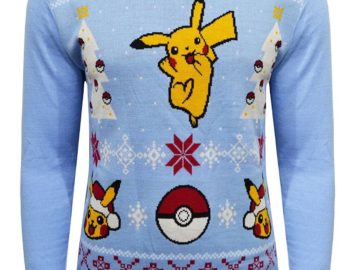 ladies Pokemon Christmas sweater