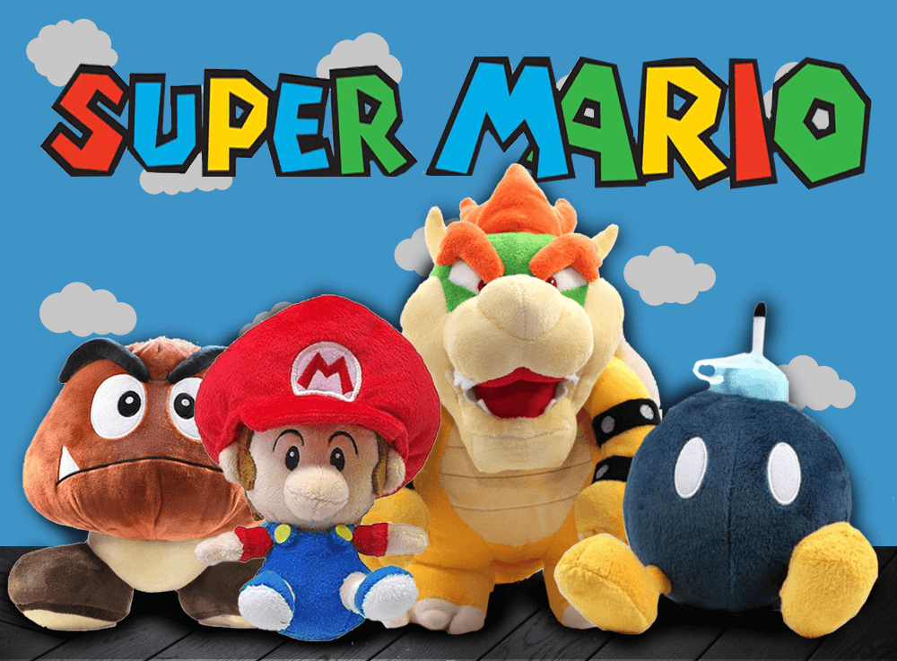 super mario plush toys collection