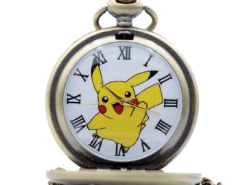 Pokemon Watches Pikachu Pocket Watch